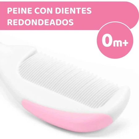 Chicco: Rosa Bürste und Kamm