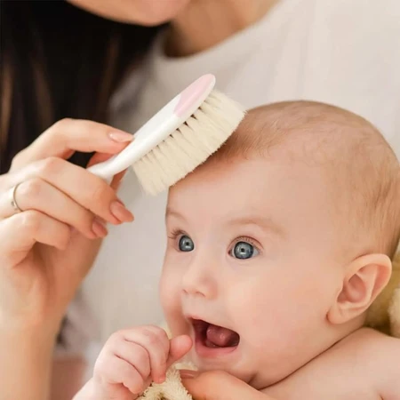 Chicco: Rosa Bürste und Kamm