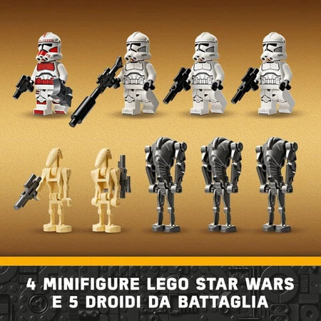 Lego Star Wars 75372 „Clone Trooper und Battle Droid Battle Pack“ – Bausatz