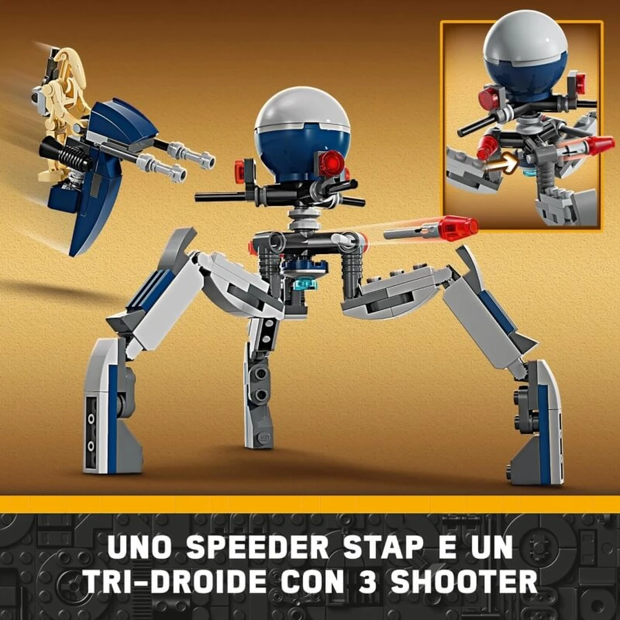 Lego Star Wars 75372 „Clone Trooper und Battle Droid Battle Pack“ – Bausatz