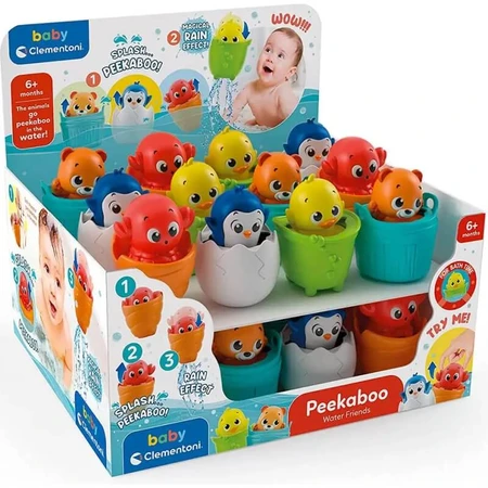 Clementoni Peekaboo Water Friends – Badespielzeug