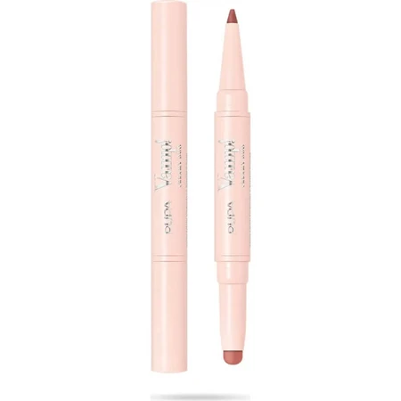 Pupa Vamp! Creamy Duo – Konturstift &amp; glänzender Lippenstift Nr. 007 Peach Nude