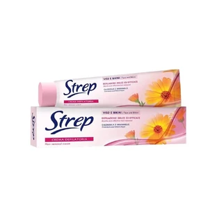 Strep Gentle and Effective Facial and Bikini Area Hair Removal Cream, 75 ml
