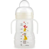 Mam Trainer - Tasse à bec verseur de 220 ml pour enfants à partir de 4 mois, vert sorbet
