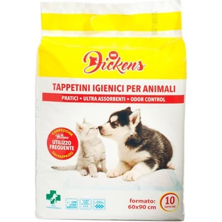 M. Dickens : lot de 10 tapis d'hygiène pour animaux, 60 cm x 90 cm