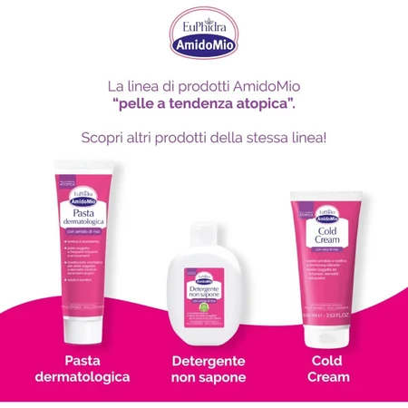 Euphidra Amidomio : poudre de bain rafraîchissante pour nouveau-nés, 125 g
