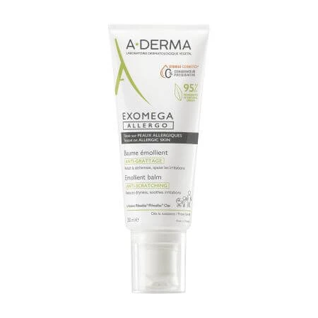 A-Derma Exomega Defi Allergo Bálsamo Emoliente, 200 ml