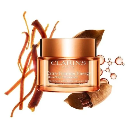 Clarins Extra-Firming Energy Collagen Technology - Anti-aging, verstevigende en verhelderende dagcrème, 50 ml