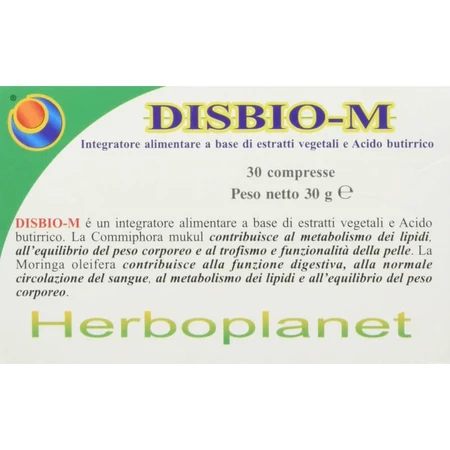 Disbio m 30 comprimate – supliment alimentar care accelerează metabolismul