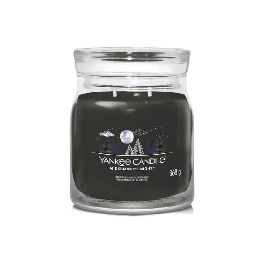 Yankee Candle Midsummer's Night - Bougie parfumée en pot moyen, 368 g