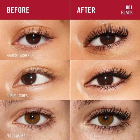 Rimmel Wonder'Bond - Mascara met herstellend serum nr. 001 Zwart
