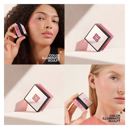 Givenchy Prisme Libre, fard à joues en poudre libre n° 06 Flanelle Rubis