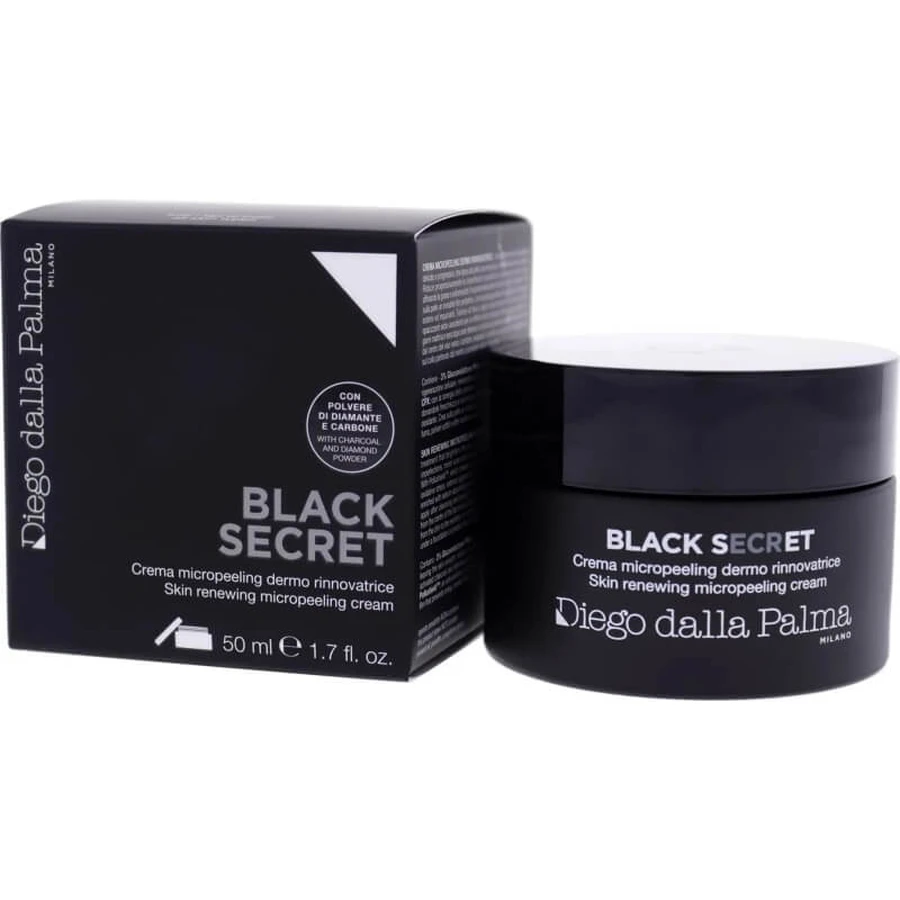 Diego dalla Palma Black Secret – Hauterneuernde Mikro-Peeling-Creme 50 ml