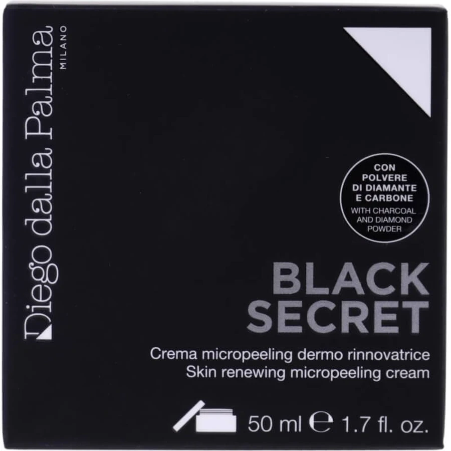 Diego dalla Palma Black Secret – Hauterneuernde Mikro-Peeling-Creme 50 ml