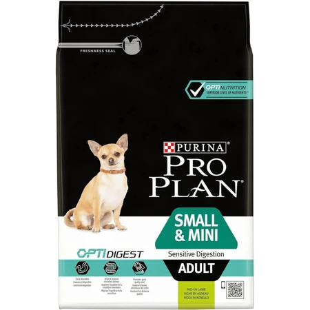 Purina Pro Plan Adult Small &amp; Mini Lamb – Alleinfuttermittel für Hunde kleiner Rassen, 3 kg
