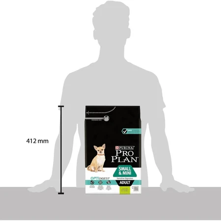 Purina Pro Plan Adult Small &amp; Mini Lamb – Alleinfuttermittel für Hunde kleiner Rassen, 3 kg