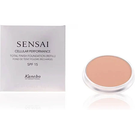 Kanebo Sensai Total Finish Foundation SPF 15 - Powder Foundation - Refill No. TF 12 Soft Beige
