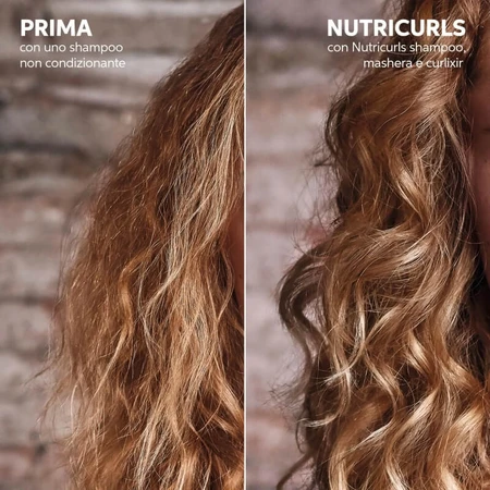 Wella Nutricurls - Acondicionador para cabello ondulado y rizado, 200 ml
