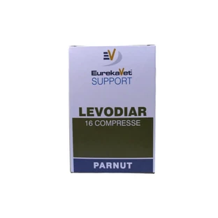 Eurekavet Support Levodiar - Complementary feed for dogs and cats with intestinal problems, 16 tablets