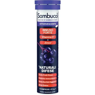 Sambucol 15 effervescent tablets - immune support supplement