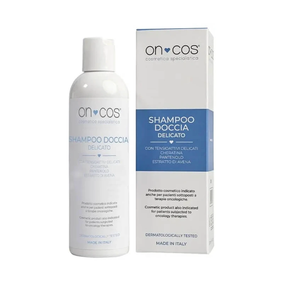 Shampoing et gel douche Oncos Gentle pour les patients atteints de cancer, 250 ml (emballage endommagé)