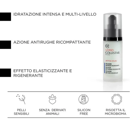 Collistar Pure Actives for Men - Collagen Serum 30 ml