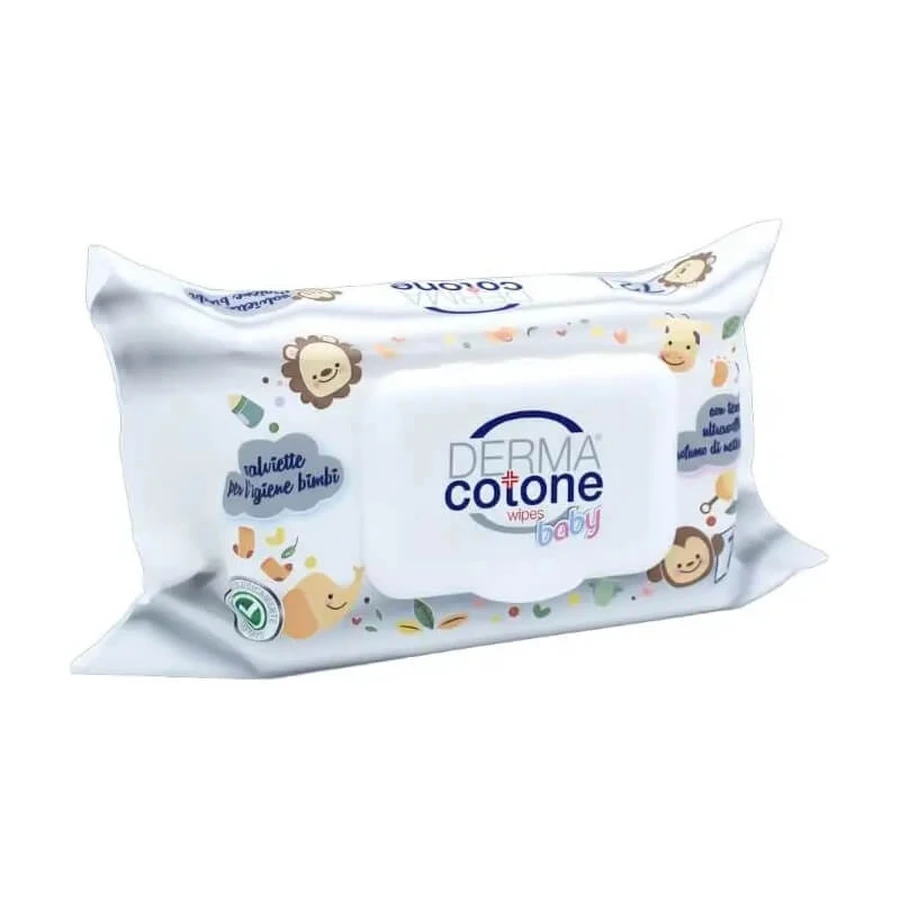 Dermacotone Baby – 72 Babyfeuchttücher mit Blütennektar