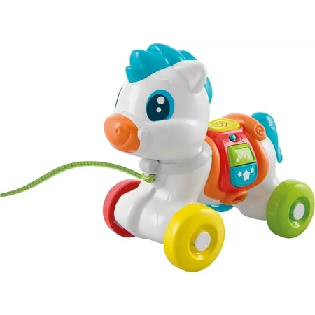 Clementoni Pull-Along Baby Pony - Pull-Along Toy, 6–36 m