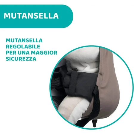 Chicco Skin Fit - Ergonomische draagzak - Warm beige