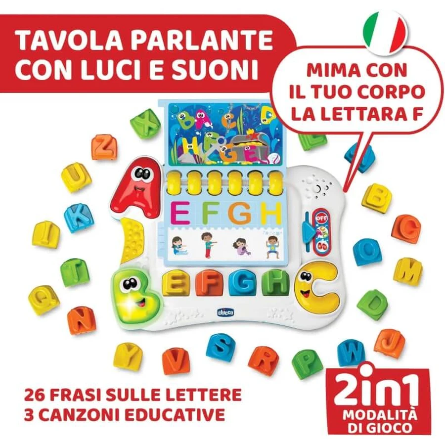 Chicco Moving Letters - Educational Toy