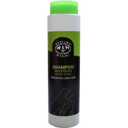 Merini Maurizio Bio Keratin Long Coat - Champú para pelajes largos con bioqueratina, ginseng y miel, 250 ml
