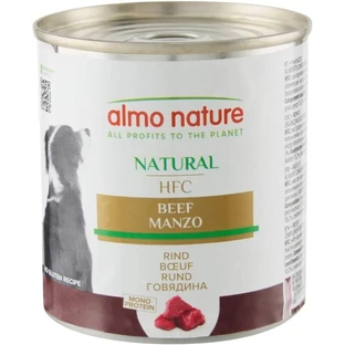 Almo Nature HFC Natural Beef – Nassfutter für erwachsene Hunde, 290 g