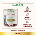 Almo Nature HFC Natural Beef – Nassfutter für erwachsene Hunde, 290 g