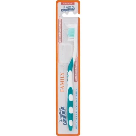 Pasta del Capitano Family - Ergonomic Toothbrush with Firm Bristles
