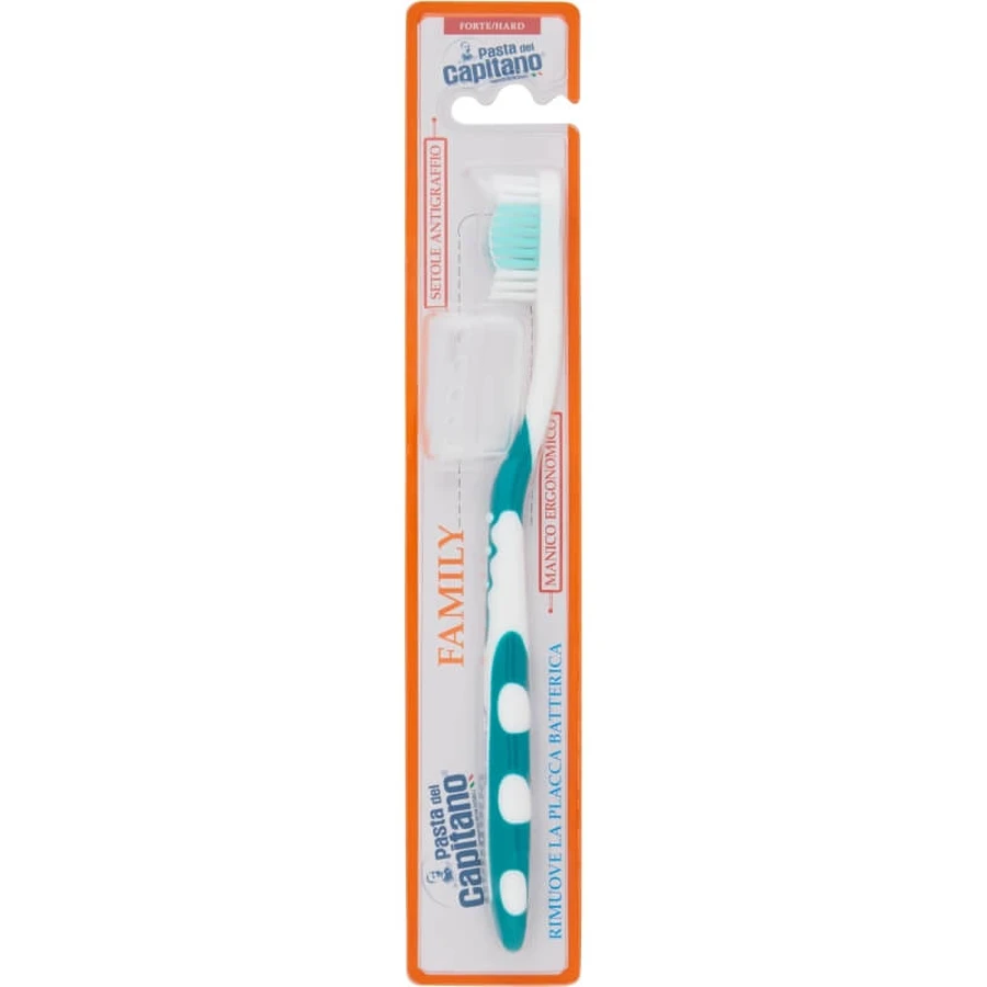 Pasta del Capitano Family - Ergonomic Toothbrush with Firm Bristles