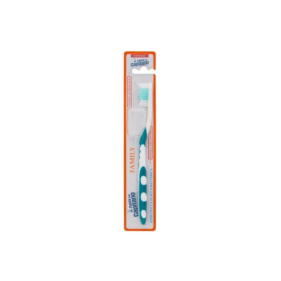 Pasta del Capitano Family - Ergonomic Toothbrush with Firm Bristles