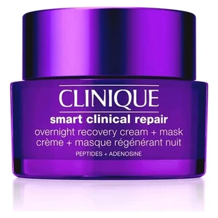 Clinique Smart Clinical Repair - Crema y mascarilla reparadoras de noche, 50 ml
