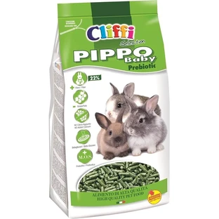 Cliffi Pippo Baby Prebiotic - Compleet voer voor jonge en volwassen konijnen, 900 g