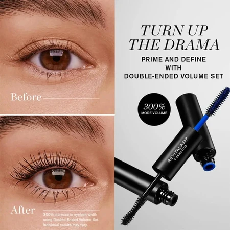 Revitalash Double-Ended Volume Set – Grundierung + Mascara