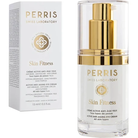 Crema antienvejecimiento activa para el contorno de los ojos Perris Monte Carlo - Crema antienvejecimiento para el contorno de los ojos, 15 ml