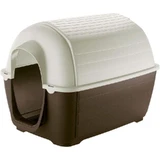 Ferplast Kenny 07 - Niche pour chien en thermoplastique écologique, de type igloo, 75 x 97 x 75 cm