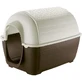 Ferplast Kenny 07 - Eco-friendly thermoplastic igloo-style dog house, 75 x 97 x 75 cm