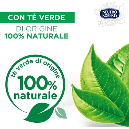 Neutro Roberts Thé vert - Savon liquide antibactérien - Recharge de 400 ml