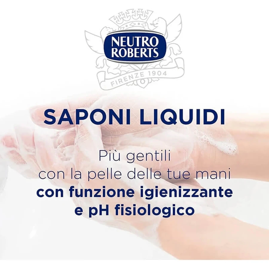 Neutro Roberts Thé vert - Savon liquide antibactérien - Recharge de 400 ml