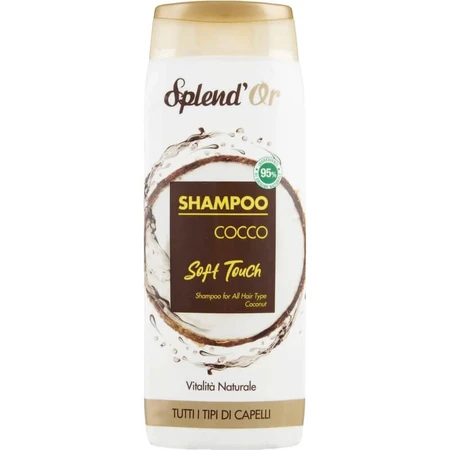 Splend or Soft Touch - Coconut Shampoo for All Hair Types, 300 ml