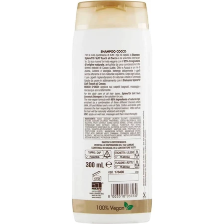 Splend or Soft Touch - Coconut Shampoo for All Hair Types, 300 ml