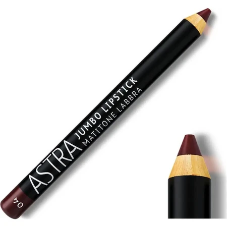 Astra Jumbo Lipstick - Ultra-Creamy Lip Pencil No. 04 Plum