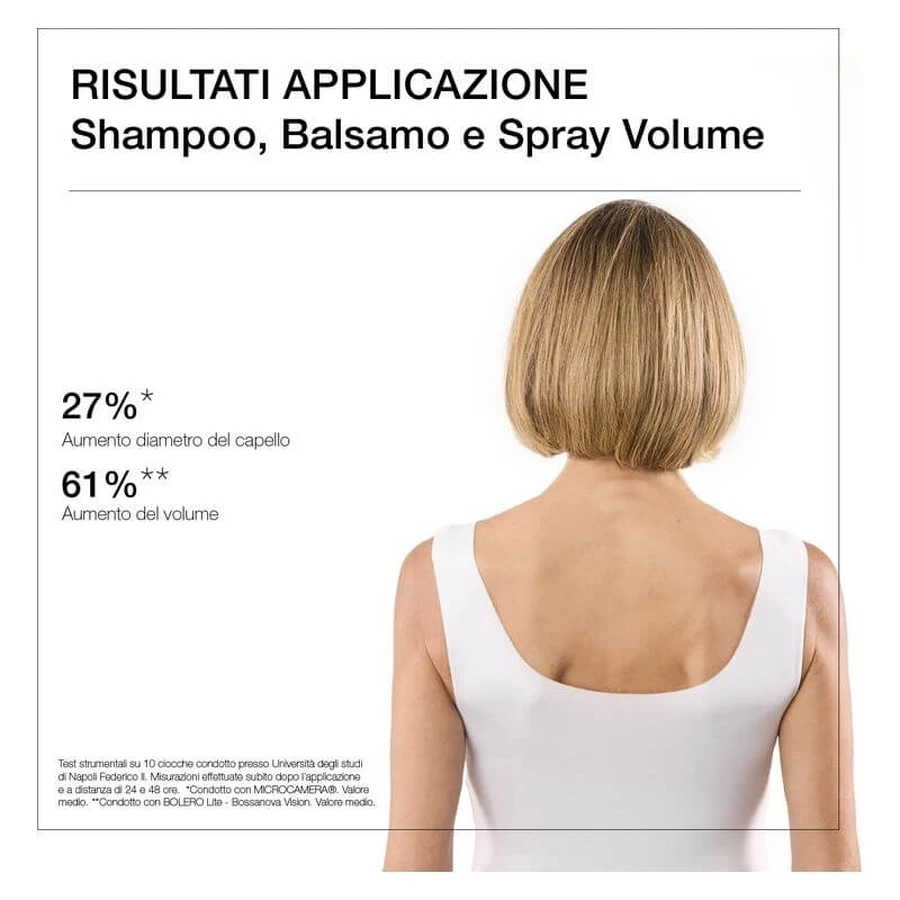 Diego with Ultra-Curved Palm - Zero-Weight Volumizing Shampoo, 250 ml