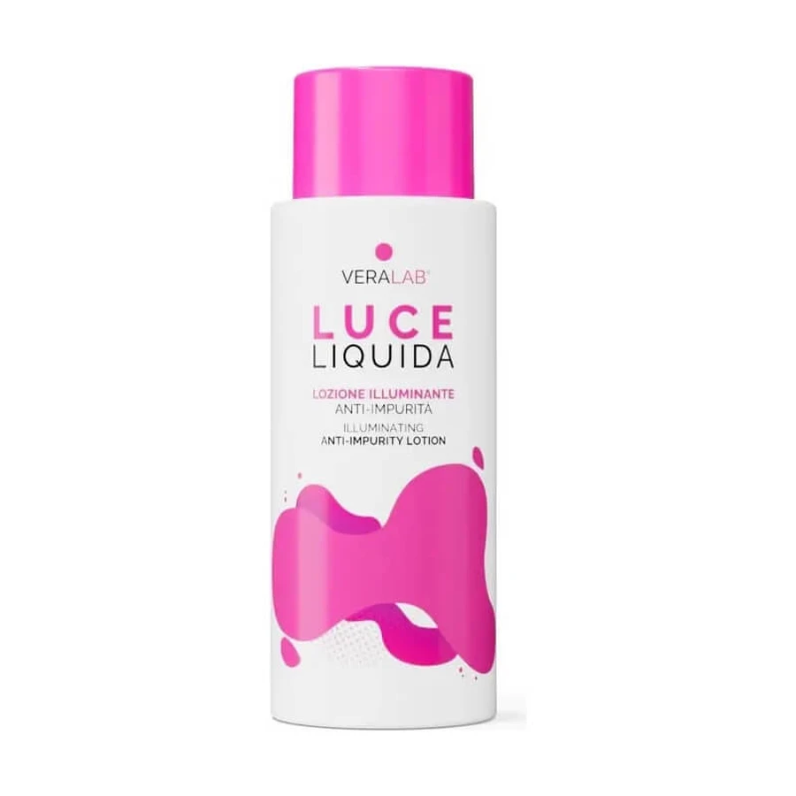 Veralab Liquid Light - Loción facial iluminadora y exfoliante, 100 ml