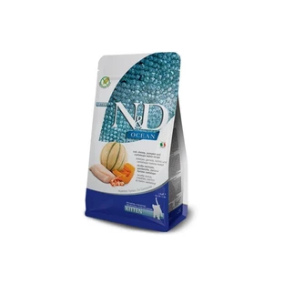 Farmina N&amp;d Ocean Kitten Kabeljau & Garnelen – Alleinfuttermittel für Kätzchen und säugende Katzen, 5 kg